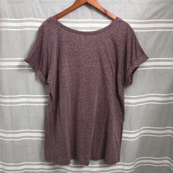 LANE BRYANT / "No Bad Days" Destroyed Graphic Tee Size 18/20 - Picture 2 of 6